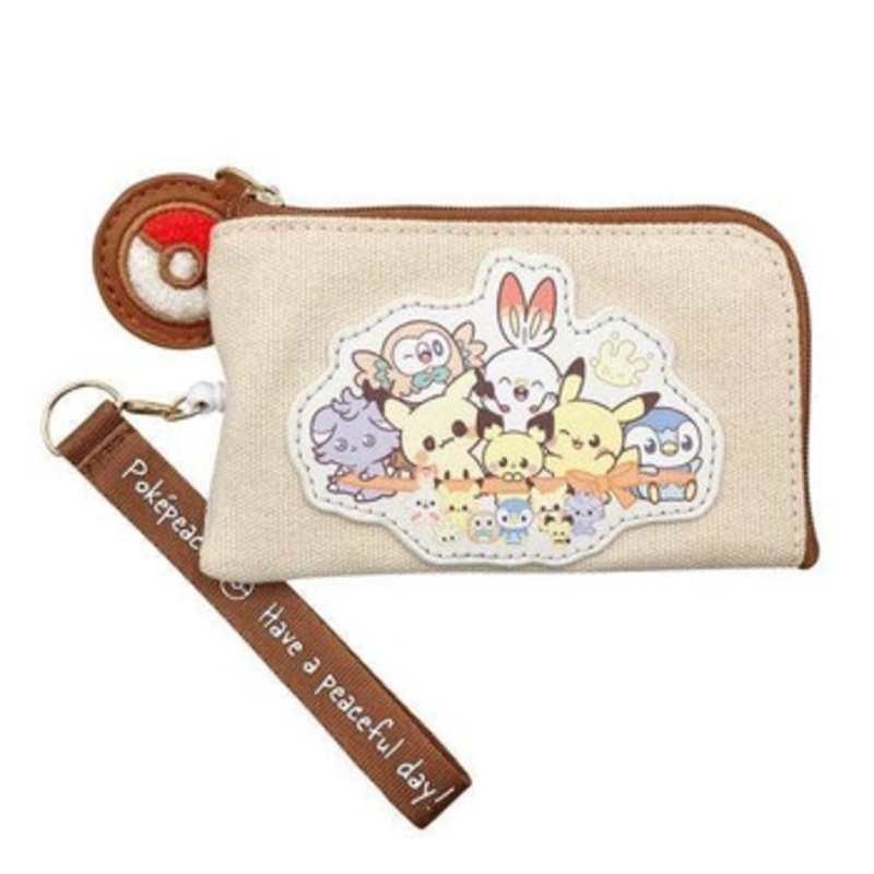 Pokemon Center Key Pass Pouch Collection Plush PokePeace