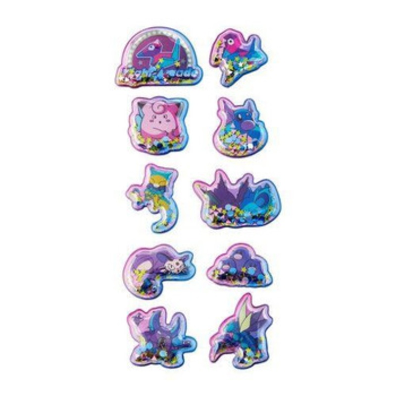 Pokemon Center Original Capsule Seal Night Arcade