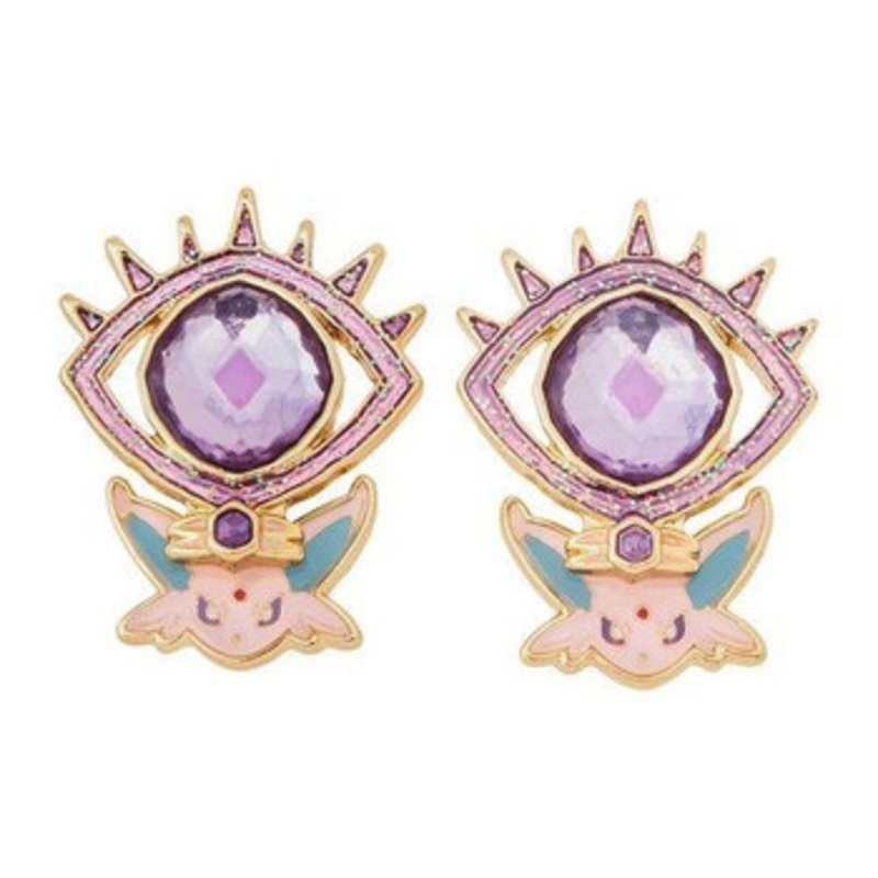 Pokemon Center Original Pokemon Accessory Earrings Espeon Terastal (non piercing type)