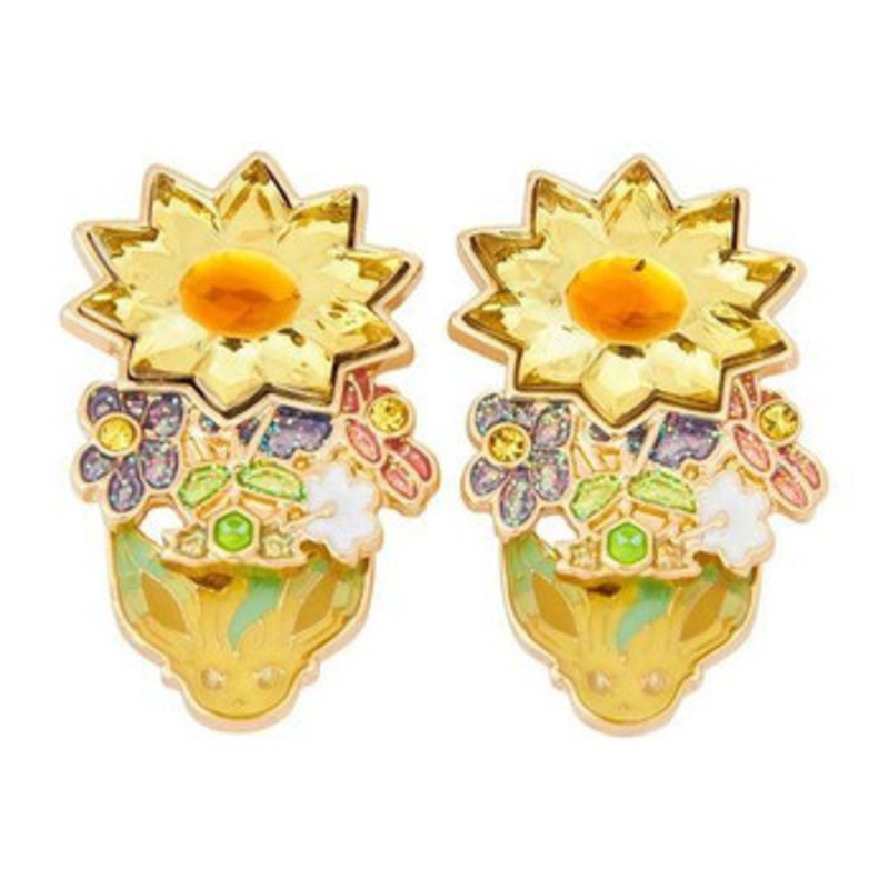 Pokemon Center Original Pokemon Accessory Earrings Grass Tera Type Leafeon
