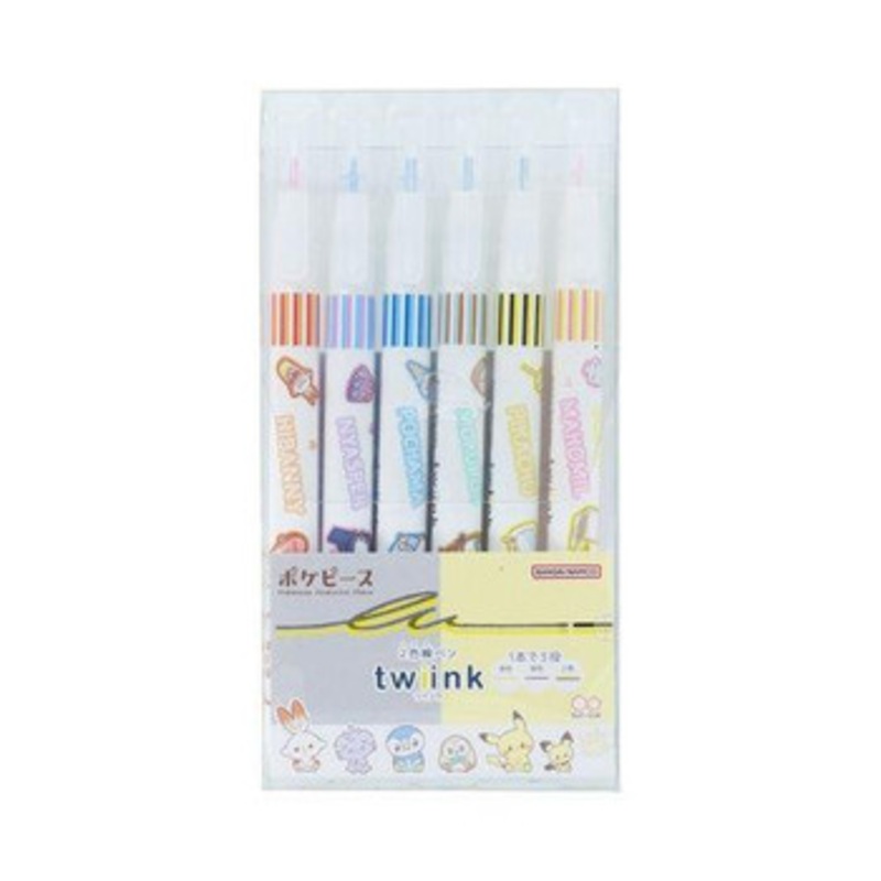 Pokemon Center Twiink PokePeace Set Of 6