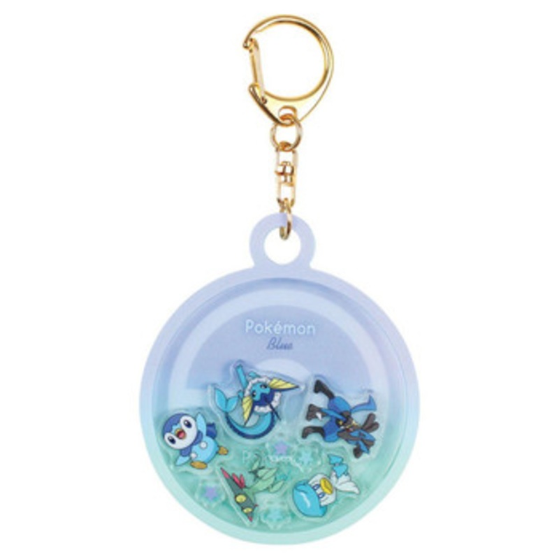 T’s Factory Pokemon Shaka Character Keyholder Gradation Blue And Mint