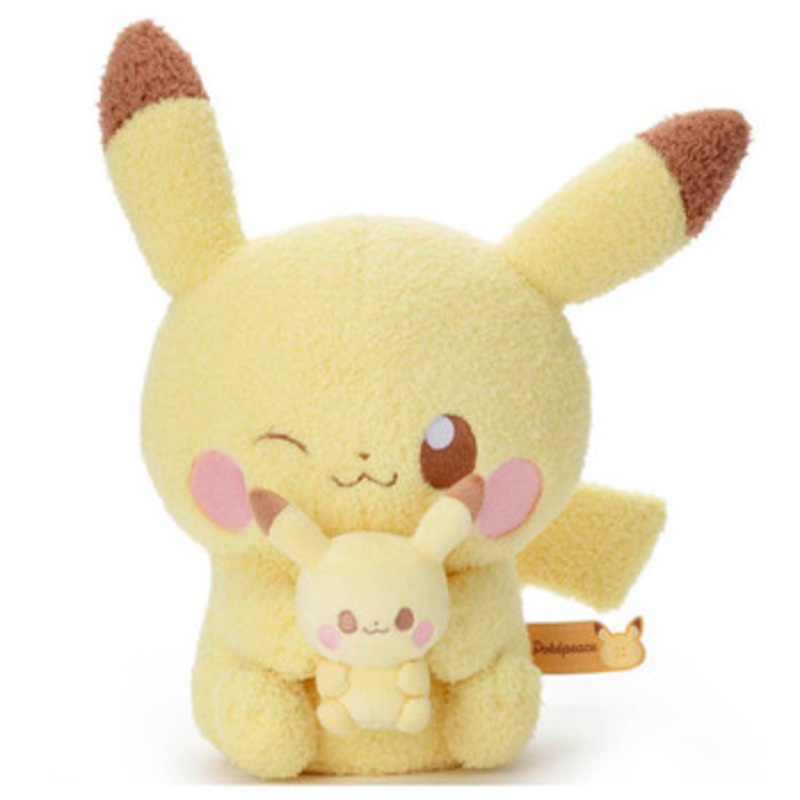 Takara Tomy Pokemon Pokepiece Plush Toy Pikachu