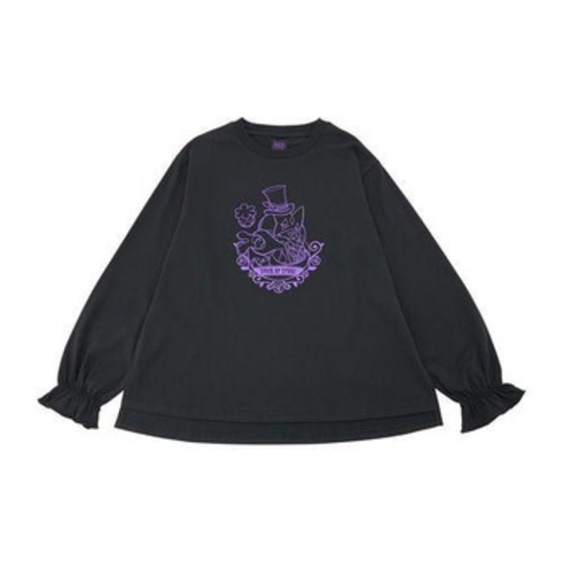 Pokemon Center Original Kids Sleeve Long T-Shirt Halloween Trick Or Trick  Meowscarada