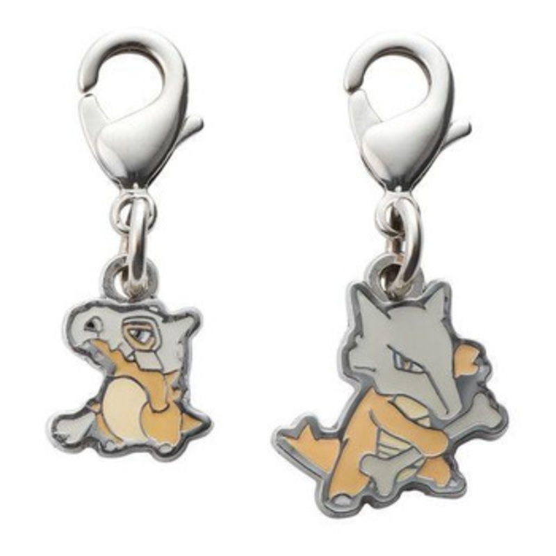 Pokemon Center Original National Pokedex Metal Charm 104- 105