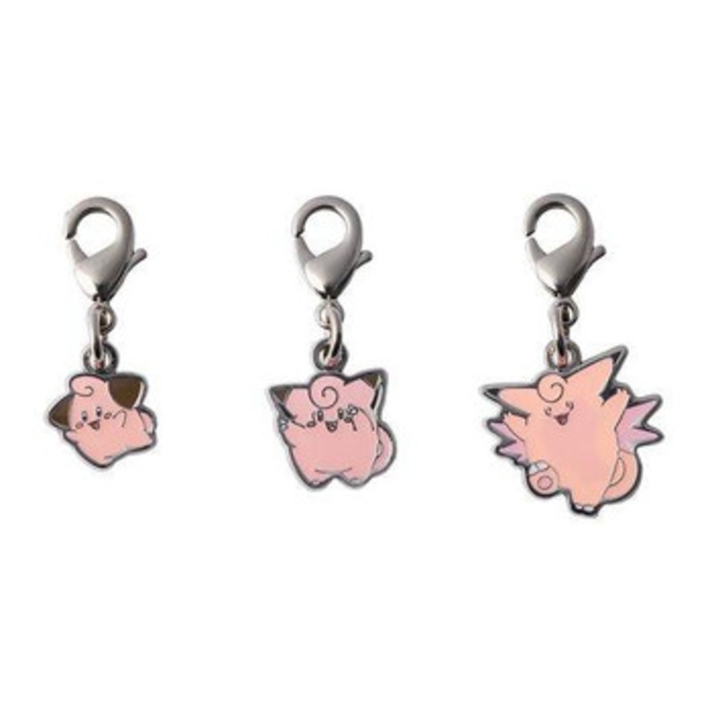 Pokemon Center Original National Pokedex Metal Charm 173- 035 – 036