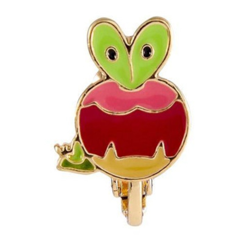 Pokemon Center Original Pokemon Accessory Earrings 30 Applin Clip Type