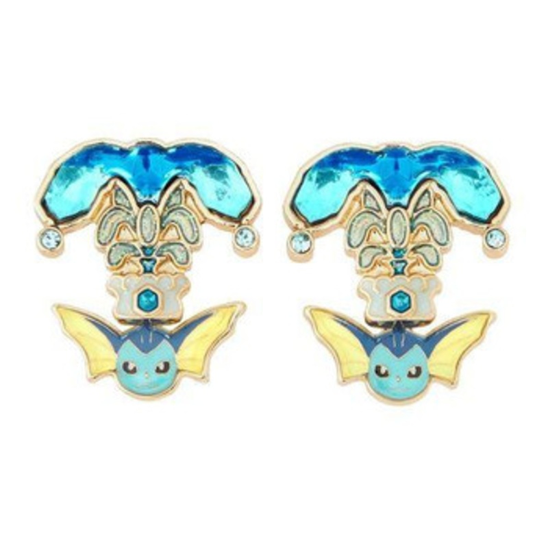Pokemon Center Original Pokemon Accessory Earrings Water Terastal Vaporeon