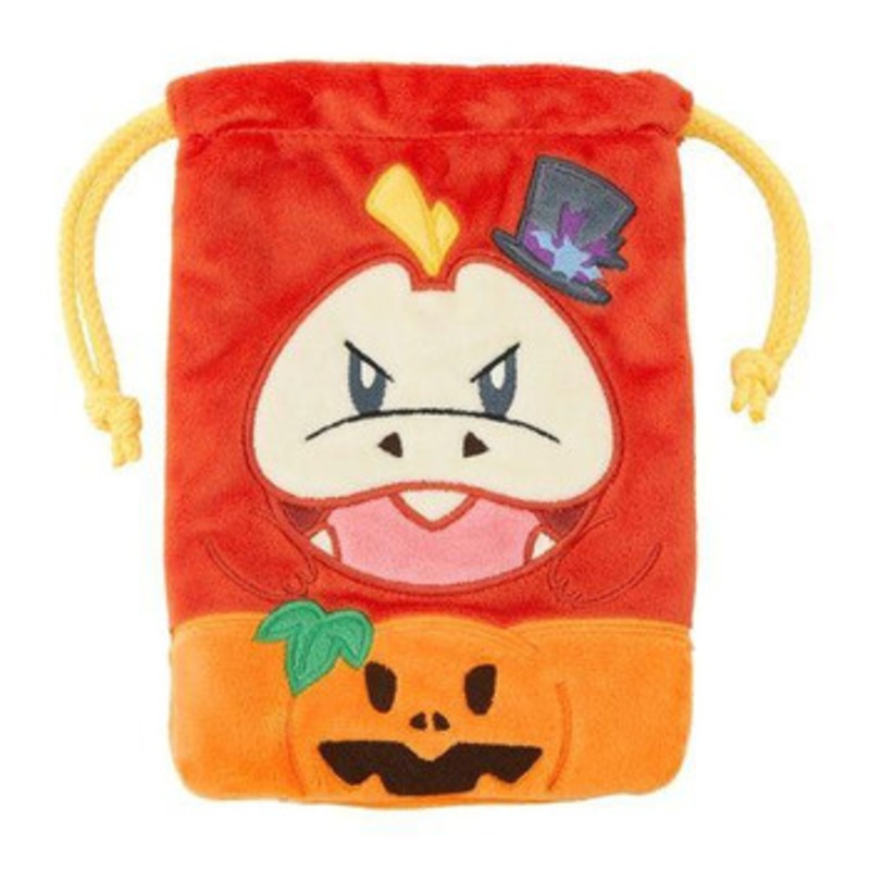 Pokemon Center Original Reversible Drawstring Bag Halloween Trick Or Treat