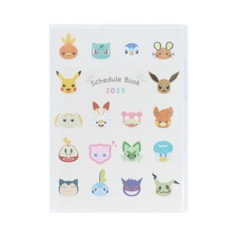Pokemon Center Planner Monthly A6 Face