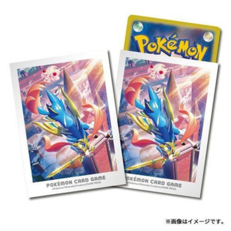 Pokemon TCG Game Deck Sleeves Galar Adventure Zacian & Alcremie