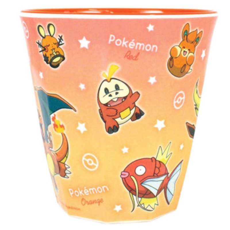 T’s Factory Pokemon Melamine Cup Gradation Red And Orange