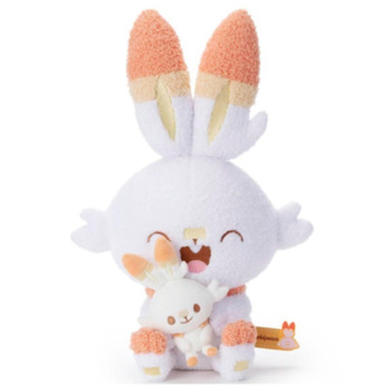 Takara Tomy Pokemon Pokepiece Plush Doll Plush Doll Scorbunny