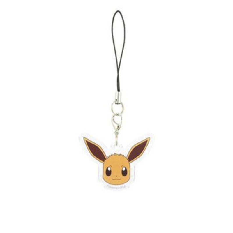 Pokemon Center Mobile Acrylic Strap Eevee