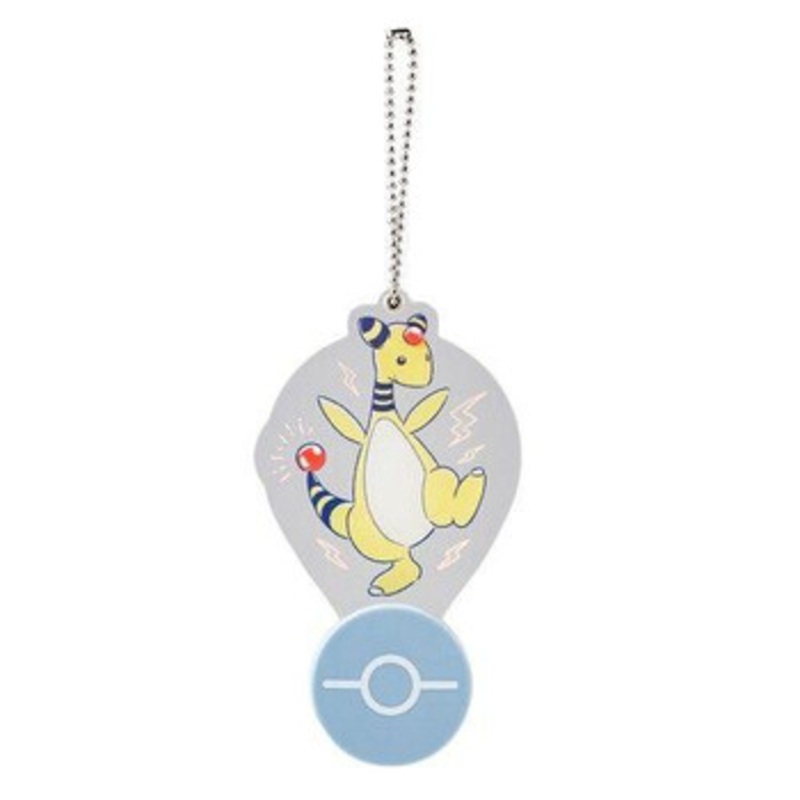 Pokemon Center Original Light-up Acrylic Charm Ampharos