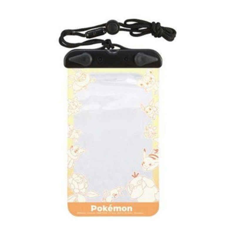 Pokemon Center Waterproof Pouch Yellow