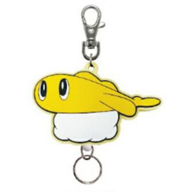 SK Japan Pokemon Rubber Reel Keyholder Shari Tatsu
