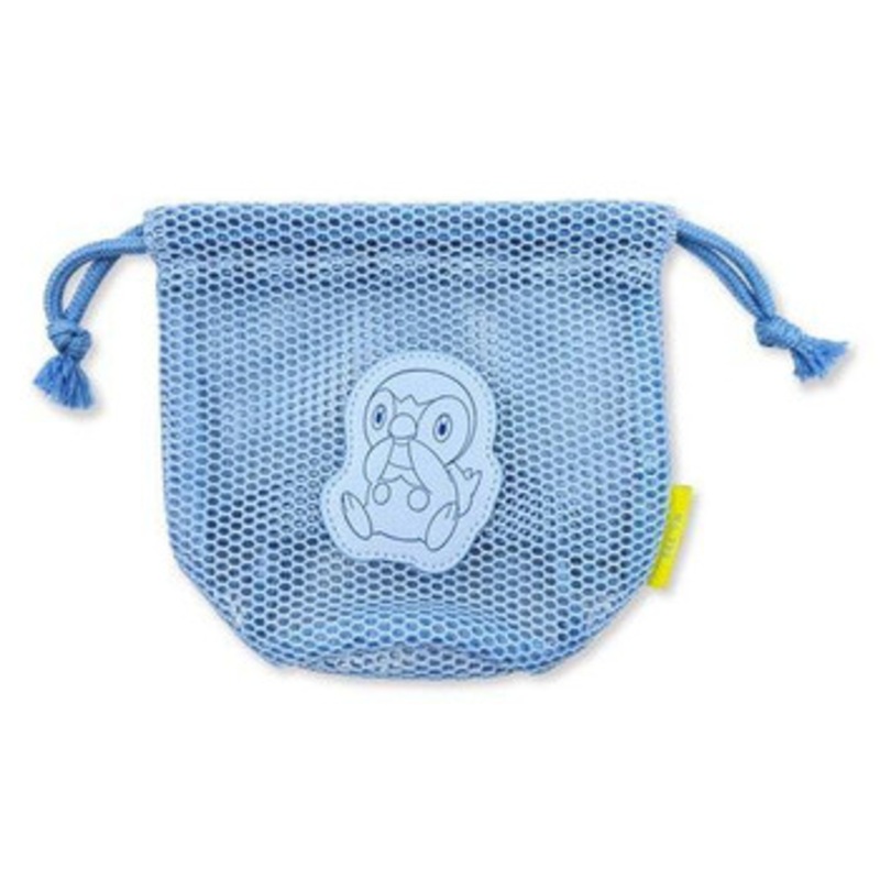 Pokemon Center Mesh Pastel Drawstring Bag Piplup