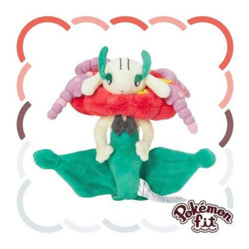 Pokemon Center Original 671 Plush Toy Pokemon Fit Florges