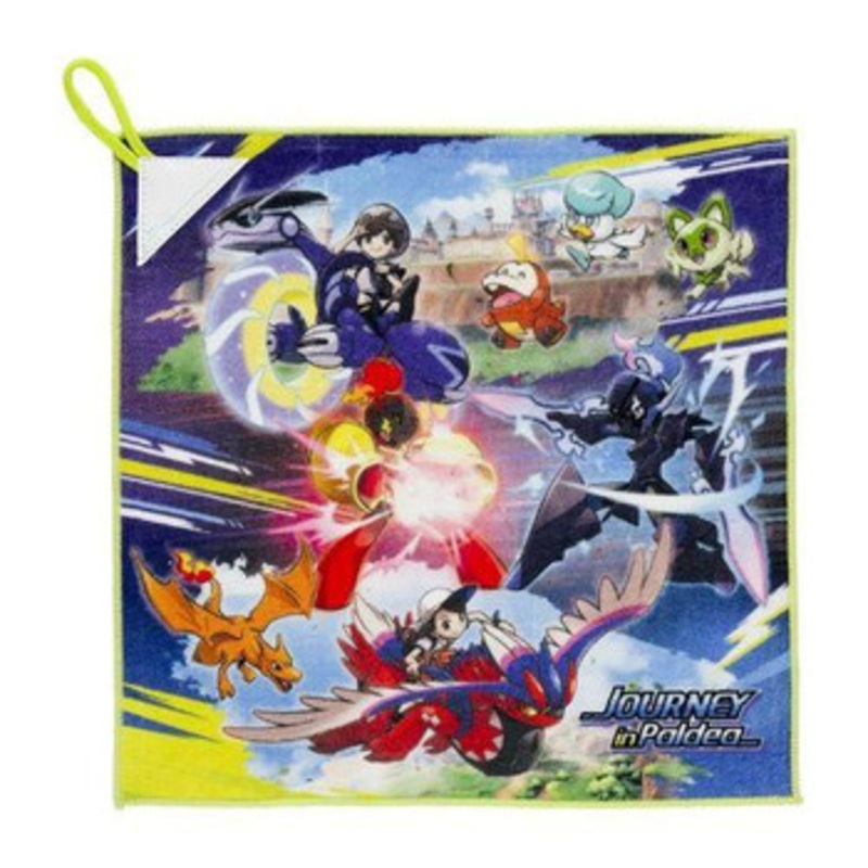 Pokemon Center Original Hand Towel Journey In Paldea