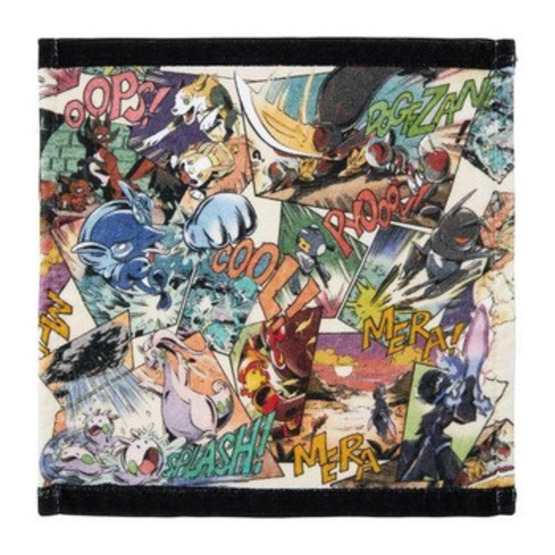 Pokemon Center Original Hand Towel Secret Of Might Comic Pattern