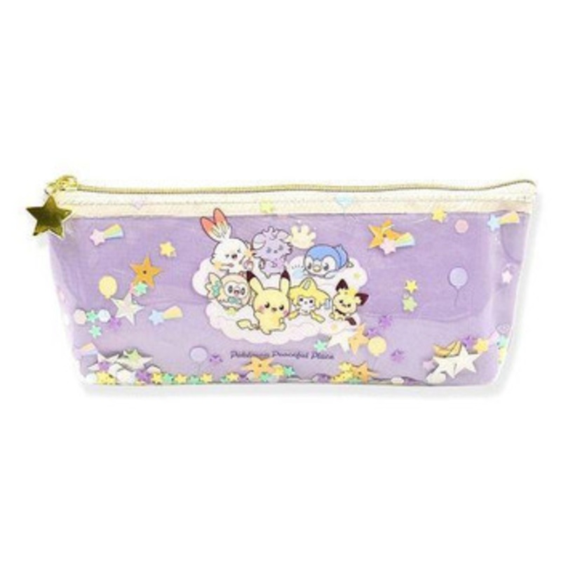 Pokemon Center Slim Pouch Purple Hoshizora PokePeace