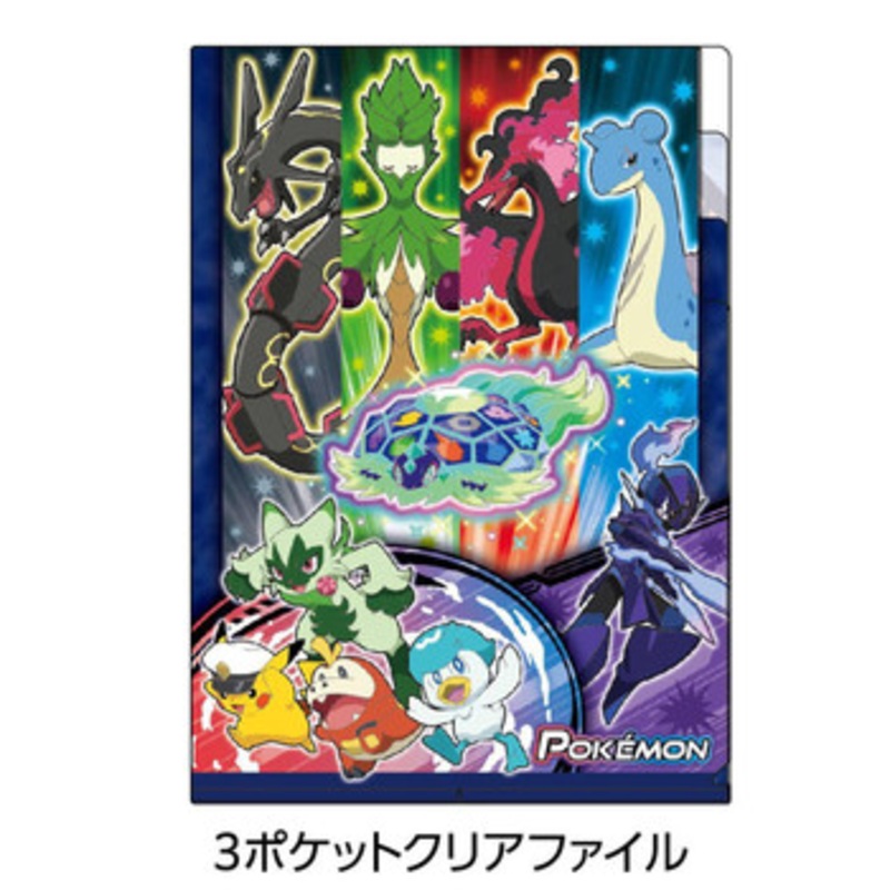 Showa Note Pokemon Three Pocket Clear File Hero