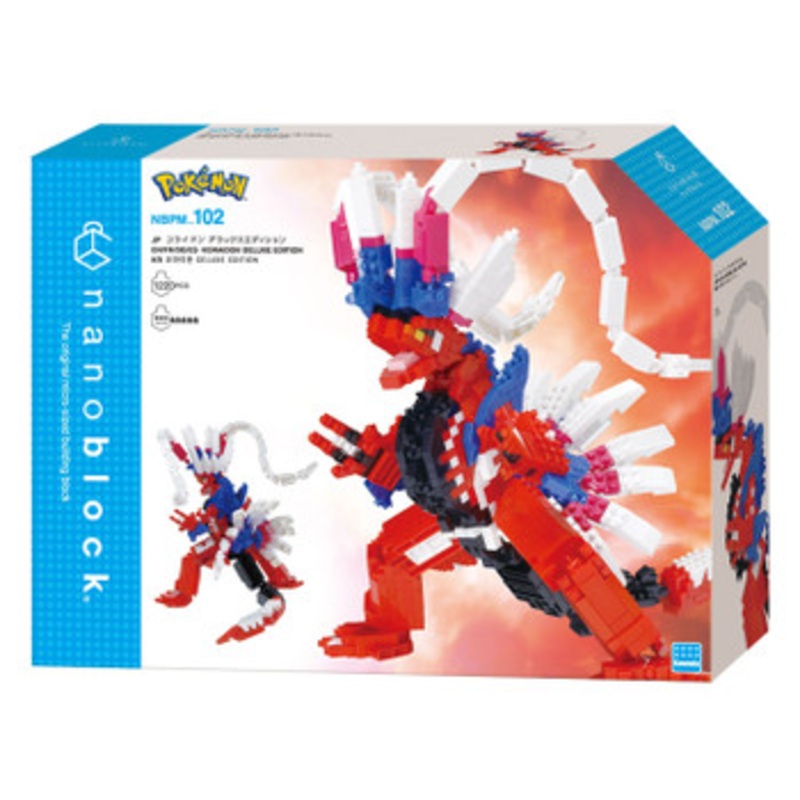 Kawada nanoblock Pokemon Koraidon Deluxe Edition