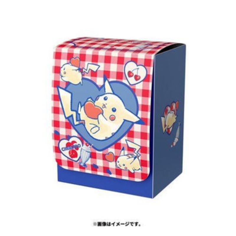 Pokemon Card Game TCG Deck Case Pikachu And Heart