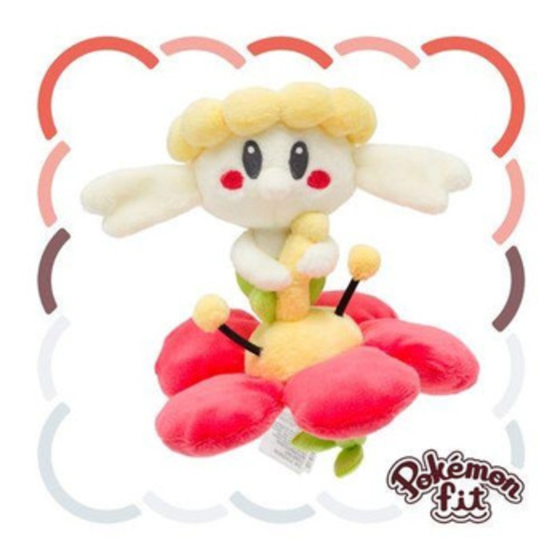 Pokemon Center Original 669 Plush Pokemon Fit Flabebe