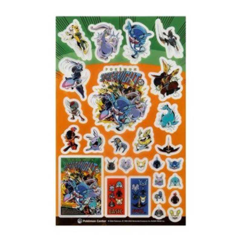 Pokemon Center Original PET Stickers Secret Of Might