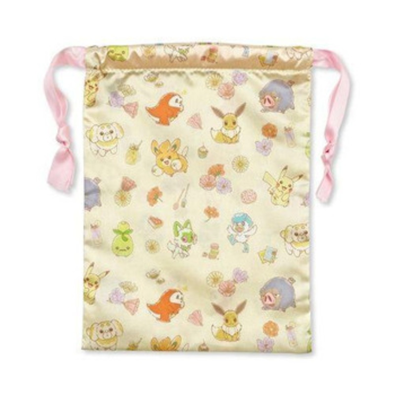 Pokemon Center Drawstring Bag Flyer Flower