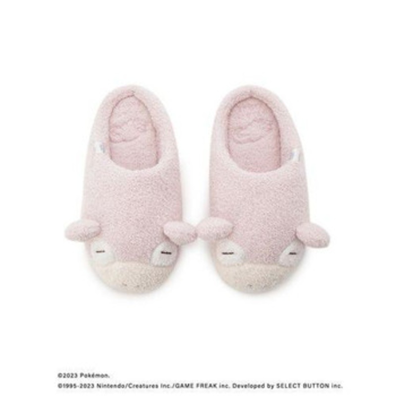 Pokemon Center [Gelato Pique] Fluffy Baby Slowpoke Slippers