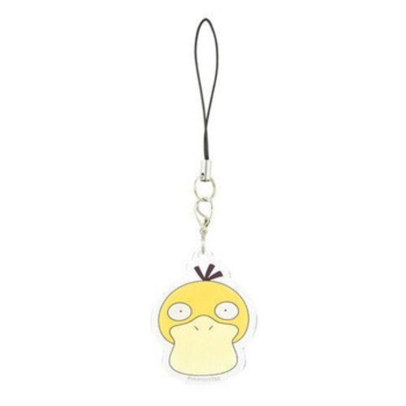 Pokemon Center Mobile Acrylic Strap Psyduck