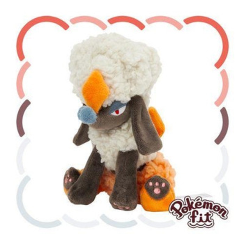Pokemon Center Original 676 Plush Pokemon Fit Furfrou (Diamond Cut)
