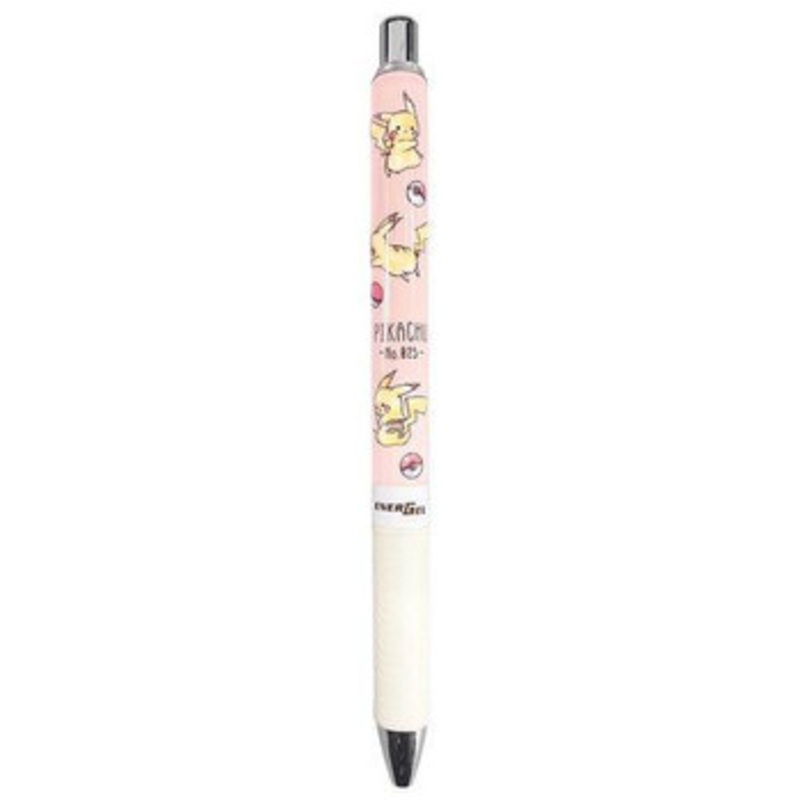 Pokemon Center Original Energel Ballpoint Pen Pikachu Number025 Pikachu Playing