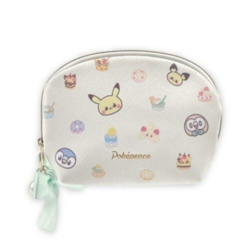 Pokemon Center Original PokePeace Tissue Pouch White (Sweets Shop)
