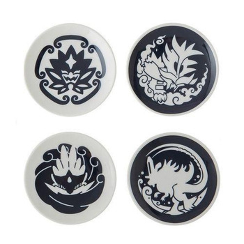 Pokemon Center Original Small Plate 4-Piece Set Kitakami Countryside Ogerpon Set