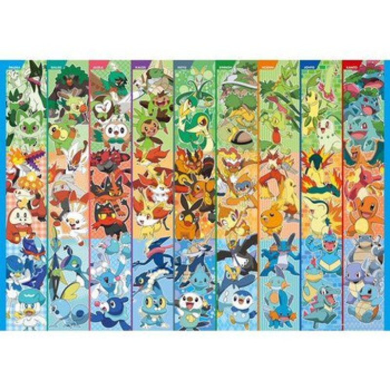 Pokemon Center Puzzle 500T-L35 All Partners Gather!