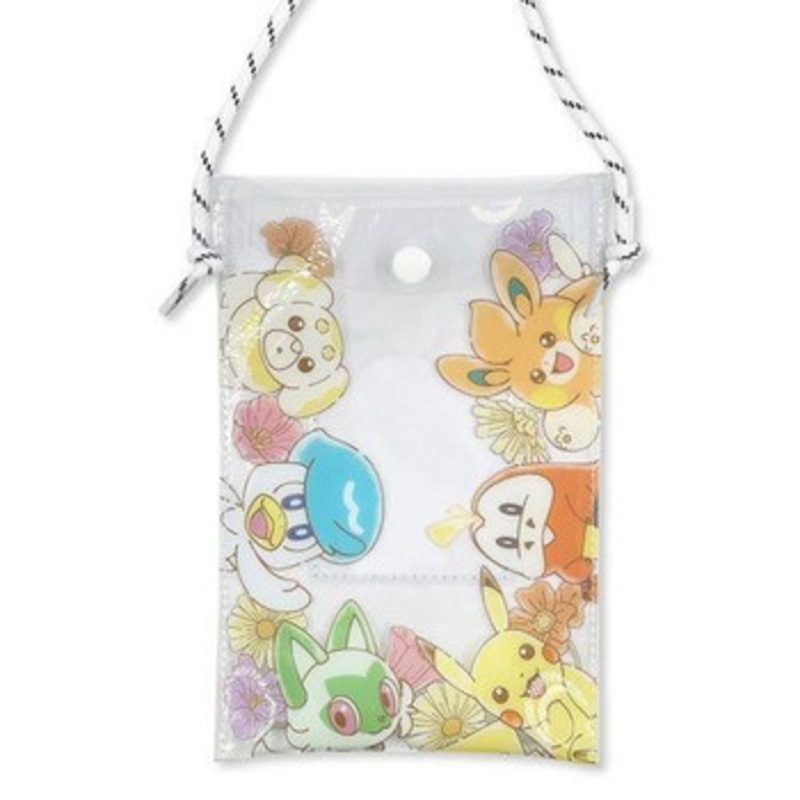 Pokemon Center PVC Shoulder Pouch Flower