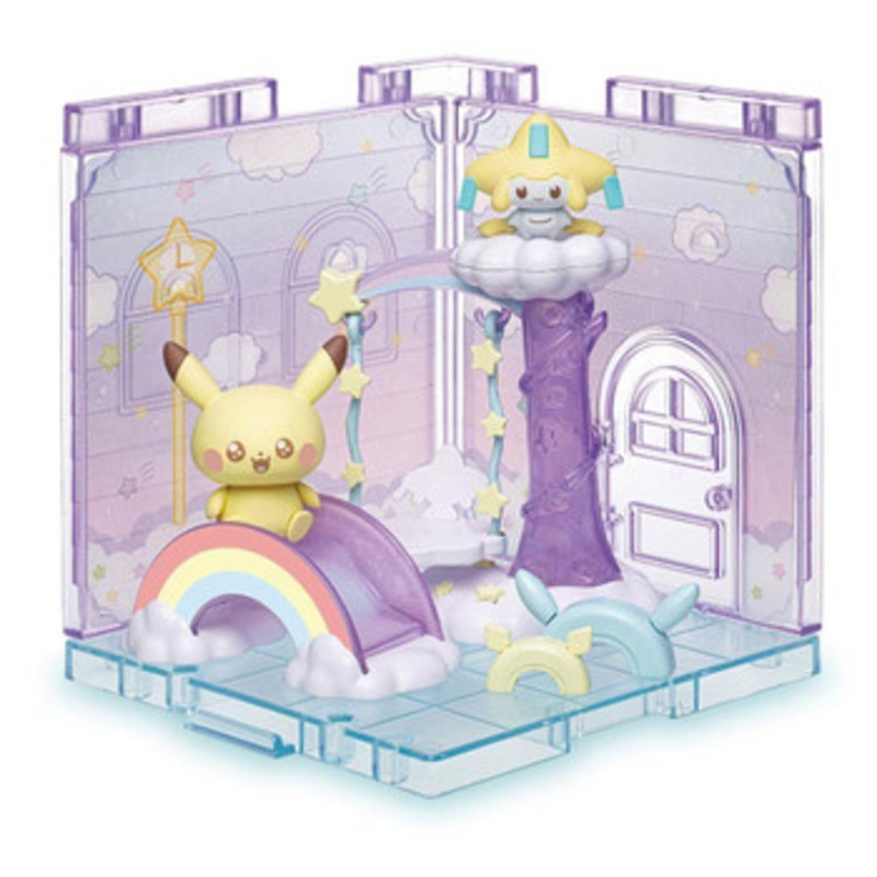 Takara Tomy Pokemon PokePeace Starry Sky Park Pikachu and Jirachi
