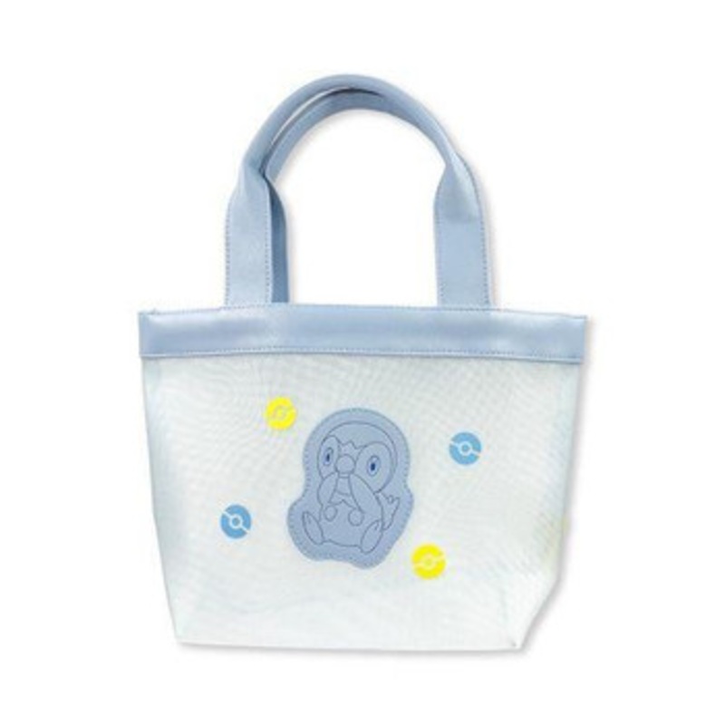 Pokemon Center Mesh Mini Pastel  Tote Bag  Piplup