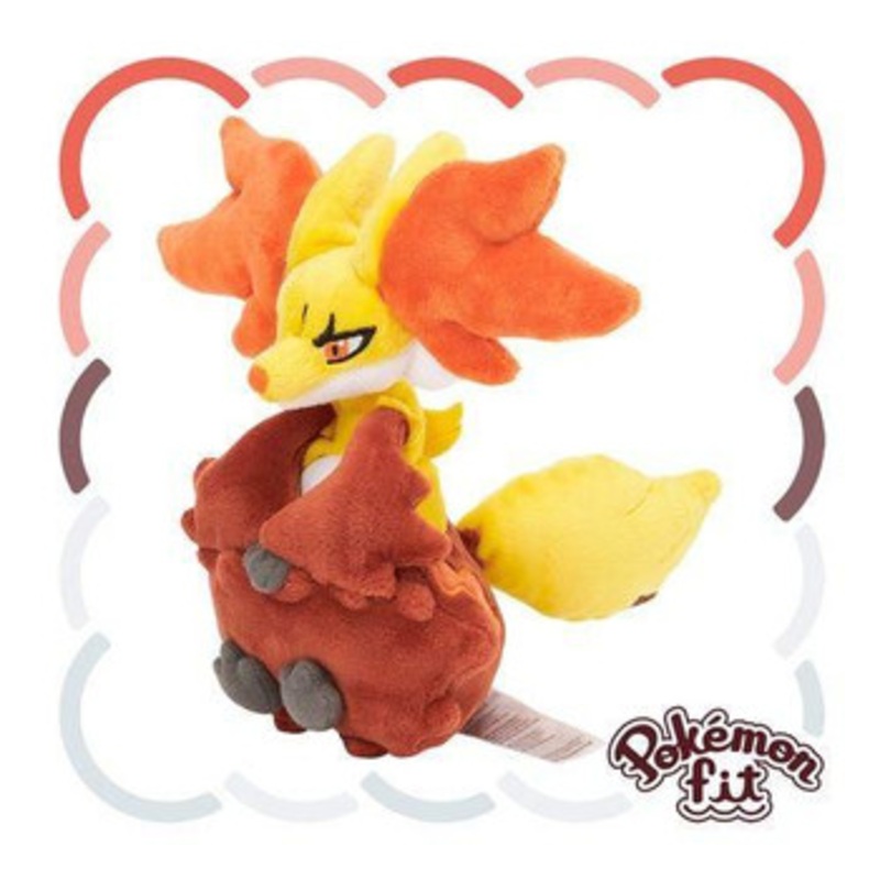 Pokemon Center Original 655 Plush Pokemon Fit Delphox