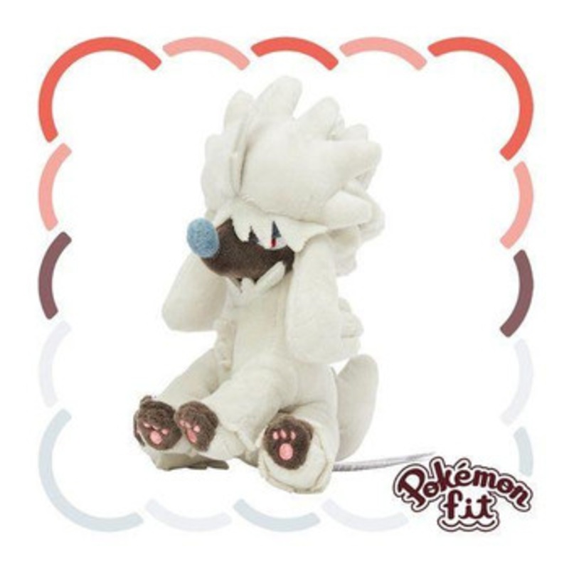 Pokemon Center Original 676 Plush Pokemon Fit Furfrou (Wild Form)