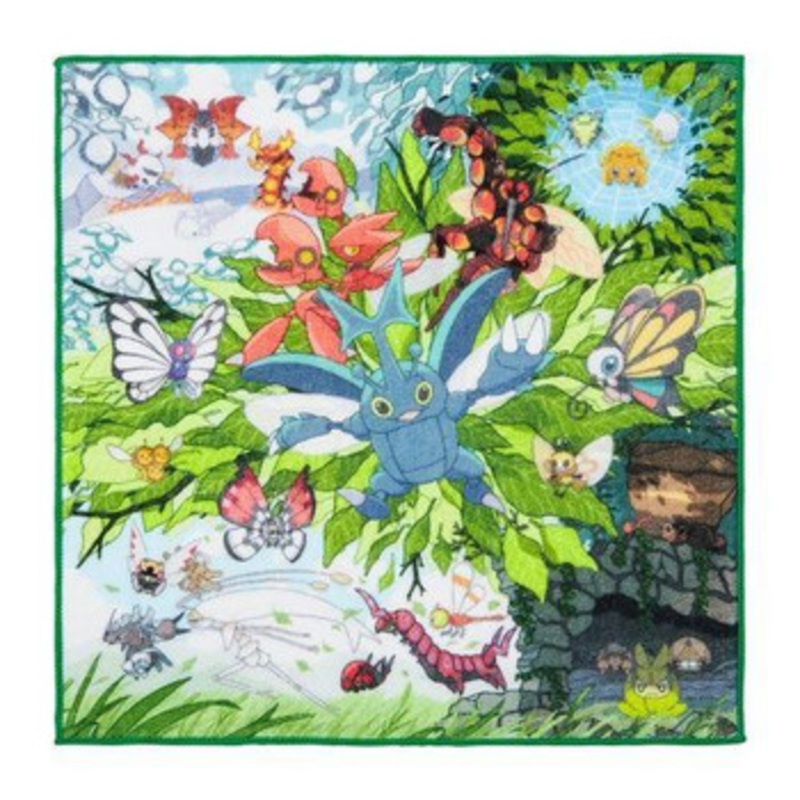 Pokemon Center Original Hand Towel Bug Out! Chatter
