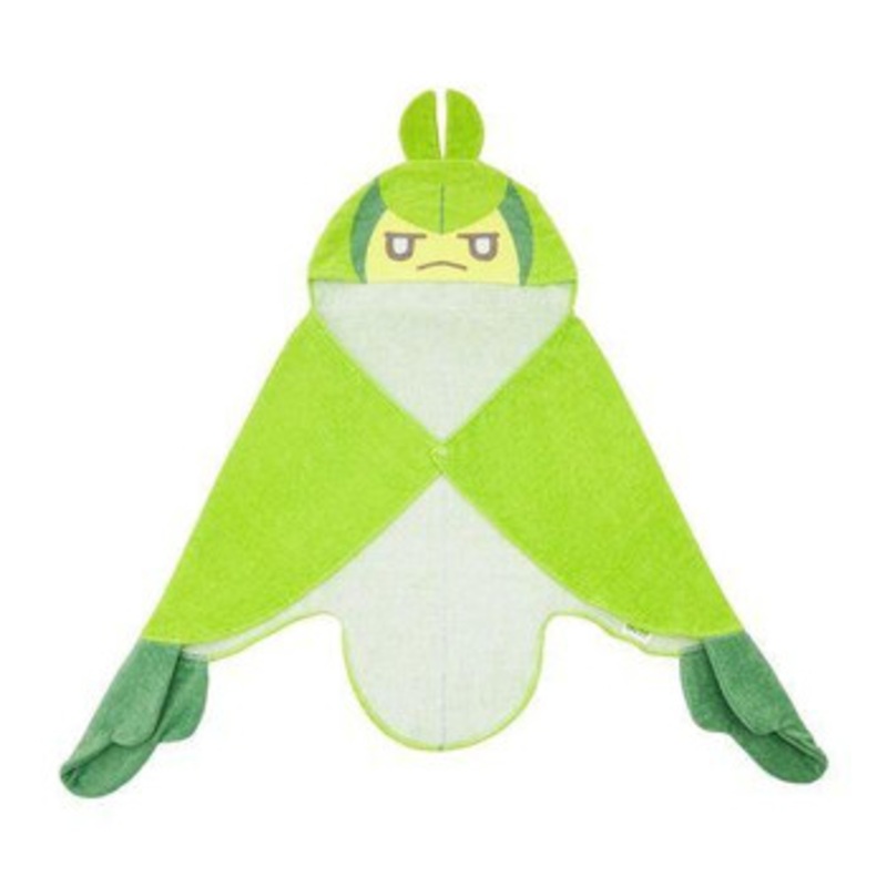 Pokemon Center Original Hooded Towel Bug Out! Swadloon