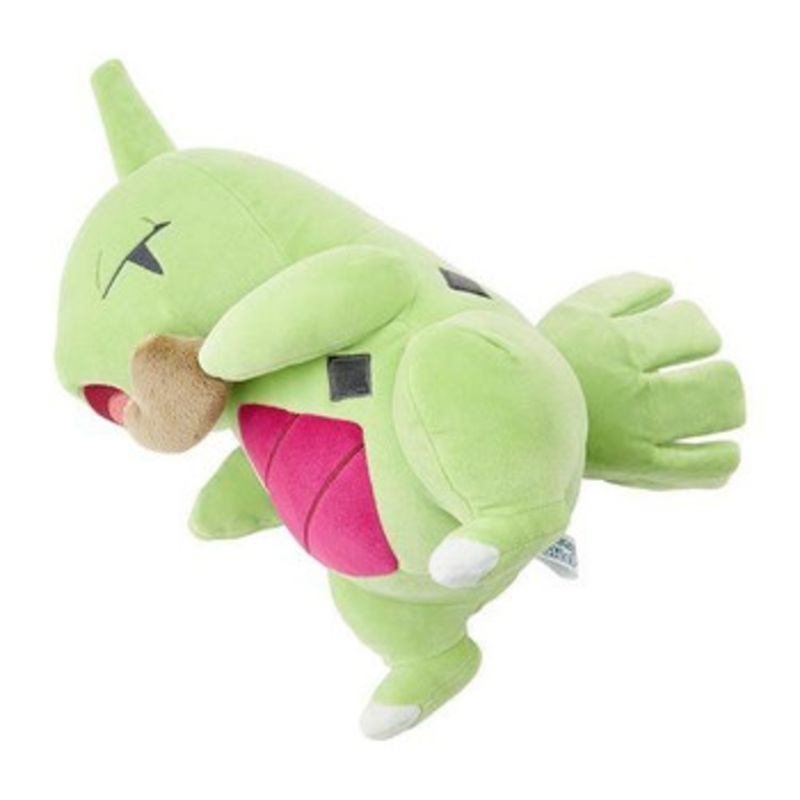 Pokemon Center Original Mocchiri Plush Pokemon Sleep Oyasumi Larvitar