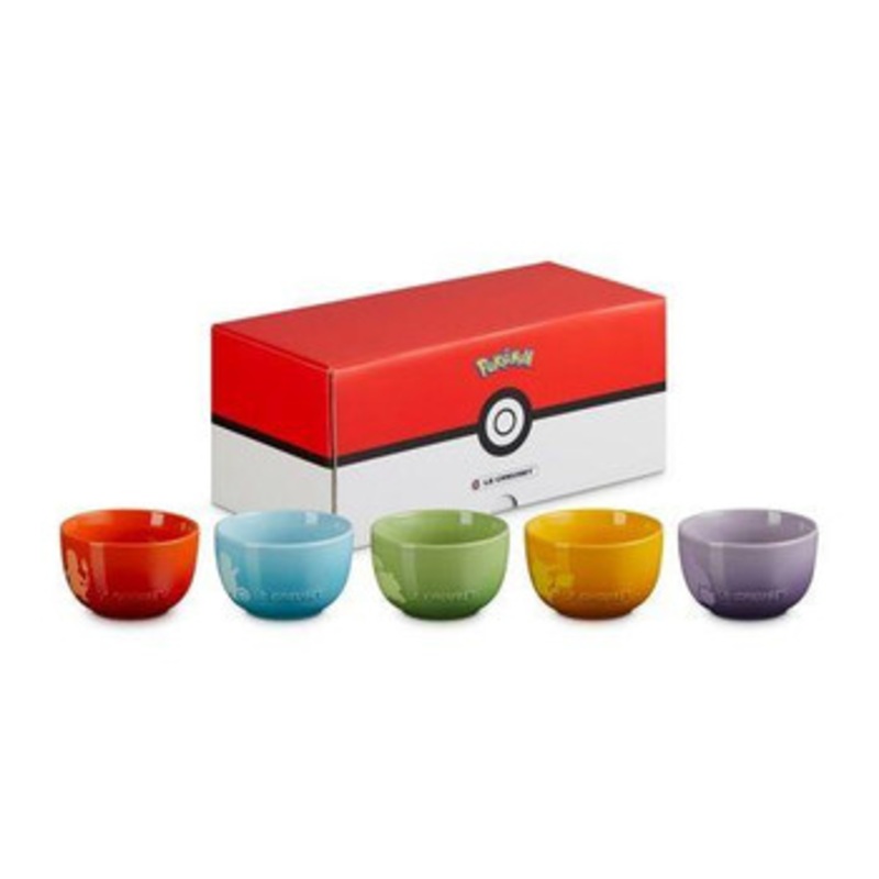 Pokemon Center Original Pokemon Center [Le Creuset] Sphere Rice Bowl (Set Of 5)