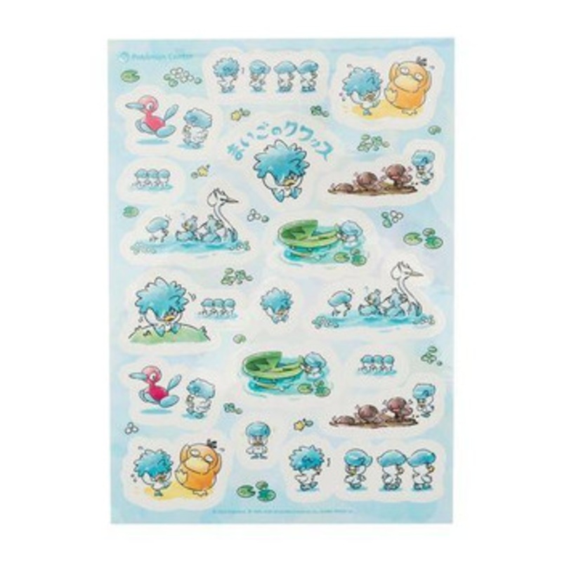 Pokemon Center Original Sticker Set (Lost Quaxly)