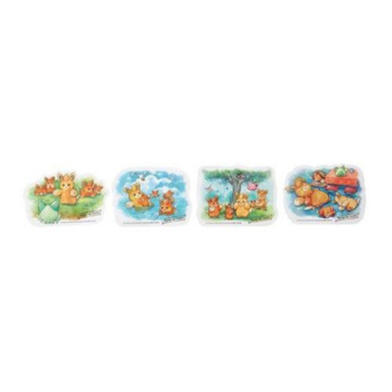 Pokemon Center Original Sticker Set Of 4 Pamo No Mure